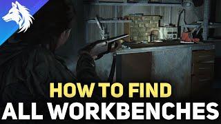 The Last of Us Part 2 Remastered - ALL 25 Workbench Locations (Abby & Ellie)