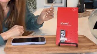 iCarez HD Anti Glare Matte Screen Protector for iPhone 15 Pro Review