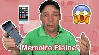 MEMOIRE PLEINE : Libérer de l'espace sur iPhone et Android