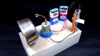 How to make POWERFUL ALARM using DC motor