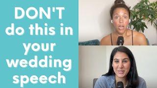 DON'T Do This in your Wedding Speech | Finding Mr. Height Podcast