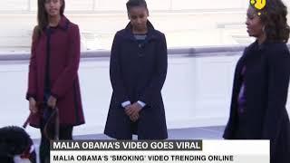 Malia Obama's video goes viral