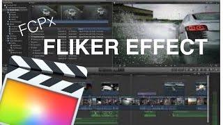 how to make cool FLIKER effect at Final cut pro x 10 3