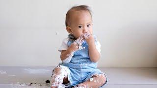 FIRST BIRTHDAY CAKE SMASH | RAPHA AT ONE