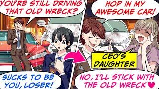 My Coworker Gets a Fancy Car & Mocks My Old One! He Offers the CEO's Daughter…[RomCom Manga Dub]