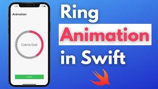 Swift Animations - Activity Ring Animation (Swift 5, Xcode 12, Beginner) - iOS Development 2021