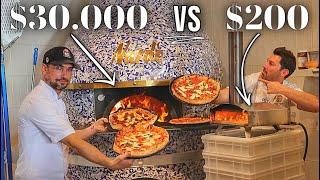 NEAPOLITAN PIZZA IN A $30.000 vs $200 PIZZA OVEN