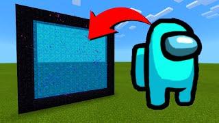 How To Make A Portal To The Among Us Dimension in Minecraft!