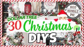 30 BEST BUDGET FRIENDLY CHRISTMAS CRAFTS | DOLLAR TREE DIY Christmas Home Decor