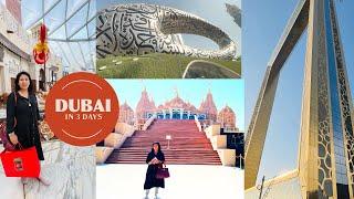 DUBAI VLOG | Famous 10 Places to Visit in Dubai | How to Spend 3 Days in DUBAI |