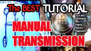 MABILIS na PARAAN kung Paano MAGDRIVE ng MANUAL TRANSMISSION na SASAKYAN | STEP BY STEP - PART 1