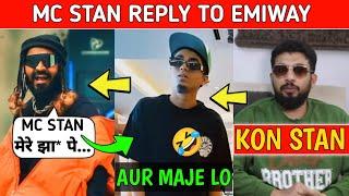 Mc Stan Reply To Emiway  !! Emiway Troll Stan & Naezy React ||