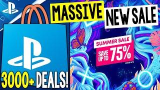 MASSIVE NEW PSN SALE LIVE! PSN Summer Sale 2023 - 3000+ PS4/PS5 DEALS (NEW PlayStation Deals 2023)