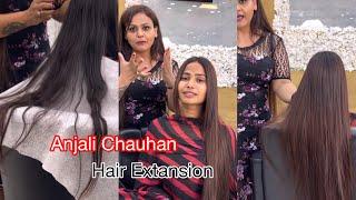 Anjali chauhan hair Extansion || Nishalambha || hair transformation ||2022