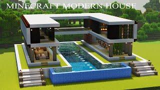 Minecraft Modern Villa | How to Build |Tutorial