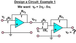 Electrical Engineering: Ch 5: Operational Amp (17 of 28) Design a Circuit: Example 1