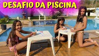 DESAFIO DA PISCINA// BRINCADEIRA MUITO DIVERTIDA ENTRE AS AMIGAS