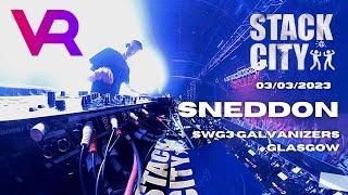 Sneddon | Stack City Raves at SWG3 Galvanizers | 360 Degree Interactive VR 4K DJ Set | 03/02/23