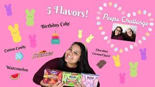 Peeps Challenge 2021 ~ Trying different flavored Peeps!