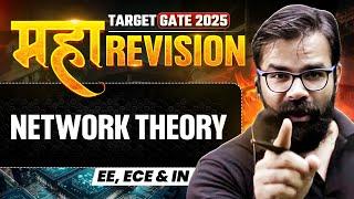 Network Theory One Shot | Maha Revision | EE | ECE | IN | Target GATE 2025