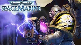 PLASMA CANNON GAMEPLAY: Iron Warrior in action! - Warhammer 40k: Space Marine, Augmented Mod