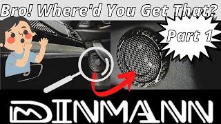 Dinmann Carbon Fiber Speaker Grills for the BMW M3 & M4 - WHERE TO GET THEM!