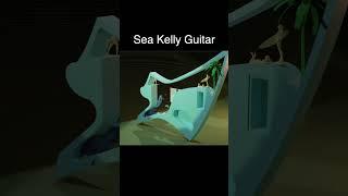 Гитара в Blender и в реале. Sea Kelly my custom guitar.