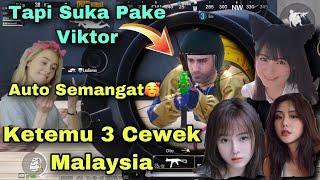 KETEMU FULL SQUAD CEWEK MALAYSIA SUARANYA IMUT AUTO BANTAI MUSUH PUBG MOBILE