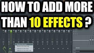 FL STUDIO ROUTING TUTORIAL | How to Add More Effects in FL Studio Route to This Track Only
