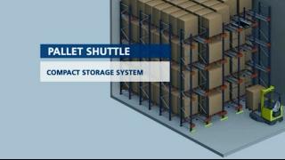 Pallet Shuttle: Kompaktes Lagersystem |  Mecalux Deutschland