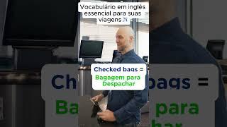 vocabulario ingles para viagems e aeroporto  #inglêsparabrasileiros #InglêsParaViagens