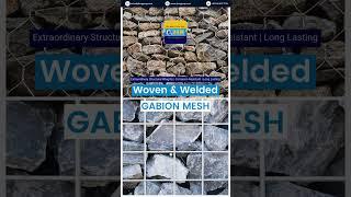 Gabion Wall Mesh in UAE | Woven & Welded | YKM