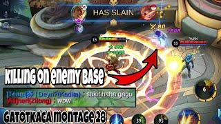 Killing on Enemy Base | Mage Gatotkaca Montage 28 | MLBB