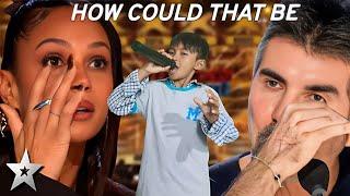 GOLDEN BUZZER The jury cried listening to this child sing Agt 2024