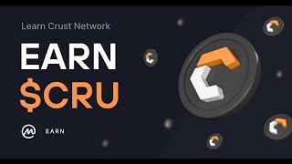 Learn And Earn Crust Network (CRU) Token On Coinmarketcap.com