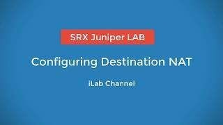 Configure destination NAT via SRX ( Publish a website out internet)