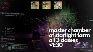 Master Chamber of Starlight Farm- all 3 classes in under 1:30!