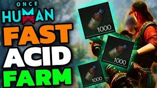 Once Human - Fast & Easy Acid Farm... (How To Farm Acid In Once Human) Beginner Tips & Tricks