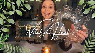 HUGE Thrifted Witchy Haul || Thrifting For Witchcraft Supplies On A Budget || Witch VLOG