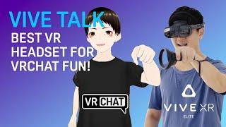 VIVE XR Elite: The Best Headset for VRChat Fun!