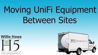 Move UniFi Devices Between Sites Easily