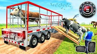 Farm Animal Truck Transport Simulator - Pet Zoo Transporter Drive Simulator 3D - Android GamePlay