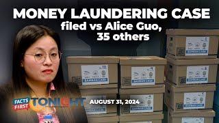 Money laundering case isinampa laban kina Alice Guo atbp.