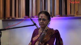 Vidushi N Rajam & Sushri Sangeeta Shankar (Violin) I 41st Saptak Annual Music Festival 2021