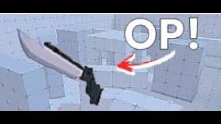 I Used The Gunblade In Roblox Rivals(OP)