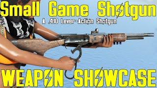Fallout 4: Small Game Shotgun - A .410 Lever-Action Shotgun - Weapon Mod Showcase