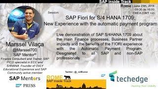 SAP Fiori for S/4 HANA 1709:  New Experience with the automatic payment program