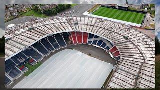 WILL HAMPDEN BE READY FOR RANGERS ️SNEAK PEAK DRONE 11/07/24 #drone #audits #scotland  #pinac