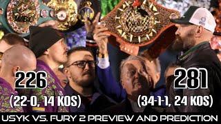 Fury vs. Usyk 2 Preview and Prediction. Will the Weight be Worth It? With @RingsideReporterLive