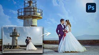 Photoshop Tutorial: Color Grading Wedding Photos । Wedding Photo Editing Photoshop Presets